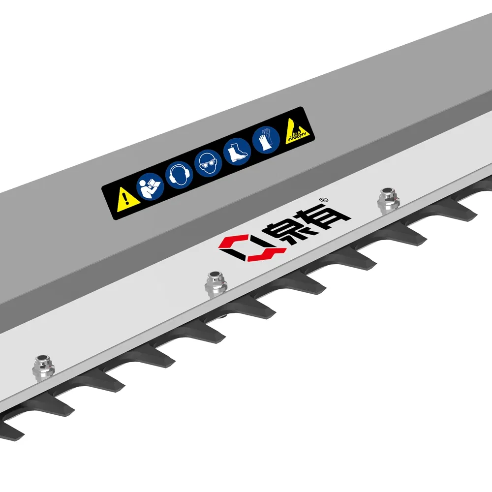Qy-8161t 650W 650mm Powerful Gasoline Air Cooling 2 Stroke Fence Greeb Hedge Machine Trimmer