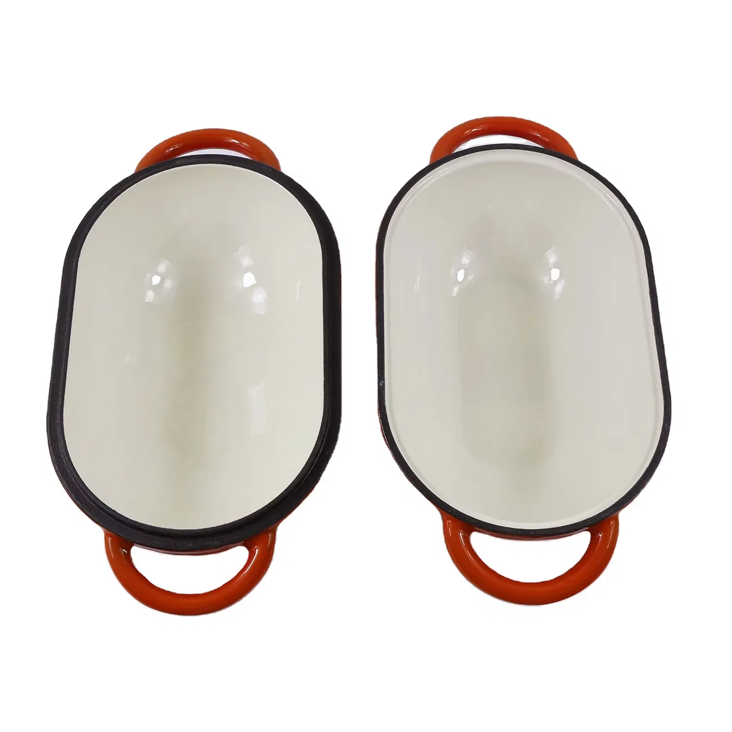 Чугунная эмалированная форма для хлеба