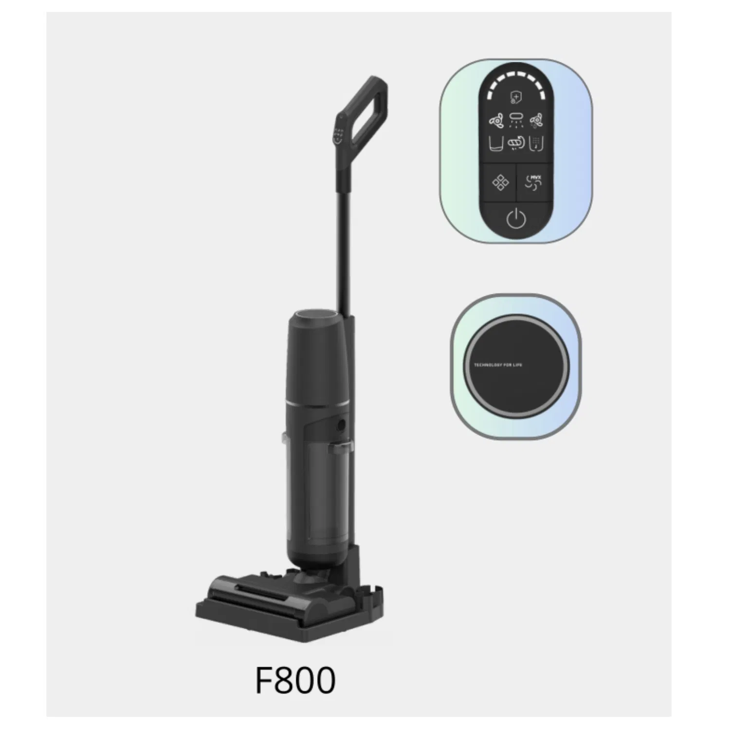 Cordless Wet Dry Vacuum Cleaner for Easy Mobility and Strong Suction