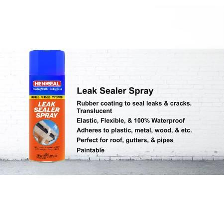 Henkseal® Flexible Stop Leak Sealer Spray - Waterproof Sealer for Roofs, Gutters&Windows