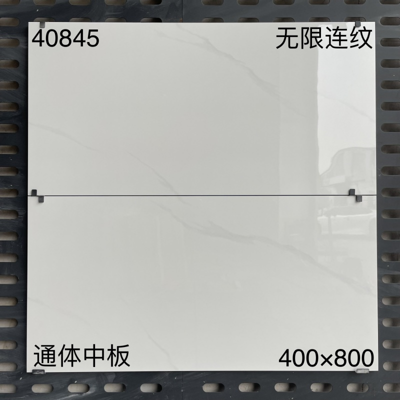 Foshan Full Body Marble Look Porcelain Glossy Non-Slip Antibacterial Acid-Resistant 400X800mm Floor Wall Tiles