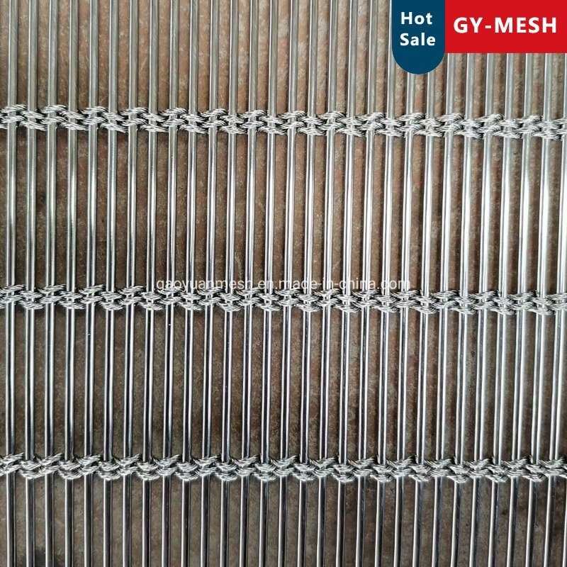 Stainless Steel Wire Cable Woven Mesh Decorative Arichitectural Mesh Factory