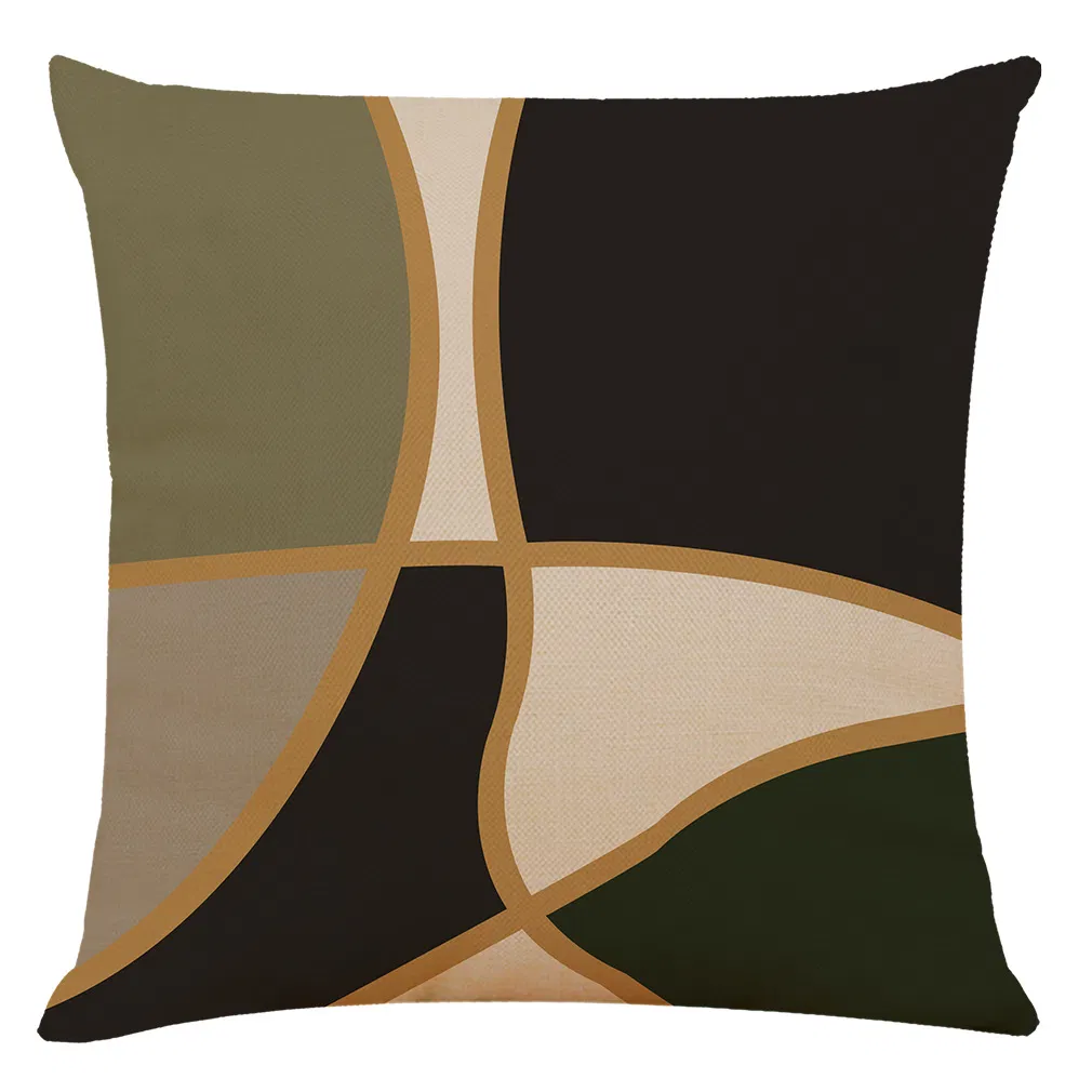 ODM Hemp Style Bedside Soft Package Sofa Cushion Pillow Cover