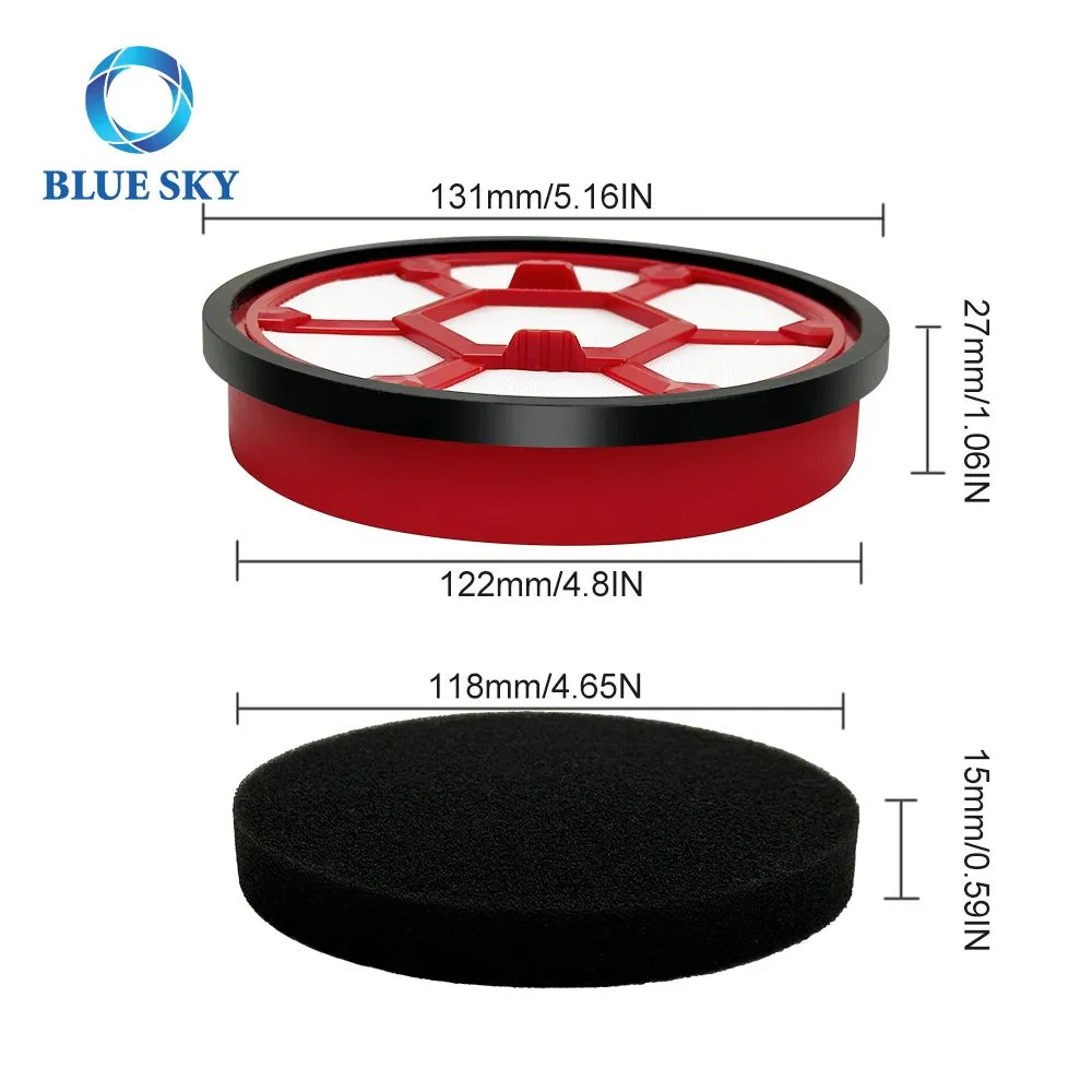 HEPA Filter No. 2220001 for Dirt Devil Dd2200 Handheld Vacuum Cleaner Filter