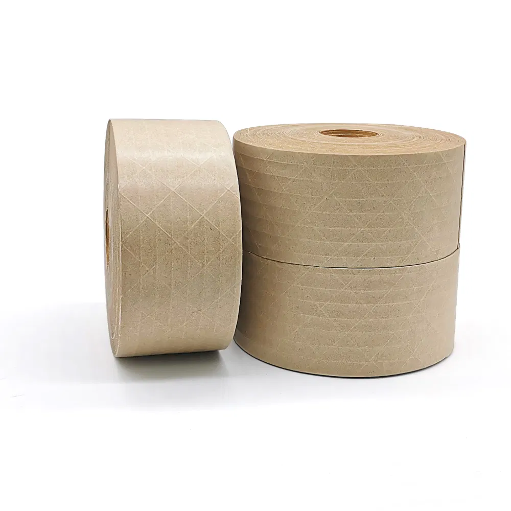 Degradable Easy to Tear Multipurpose Printing Kraft Paper Tape