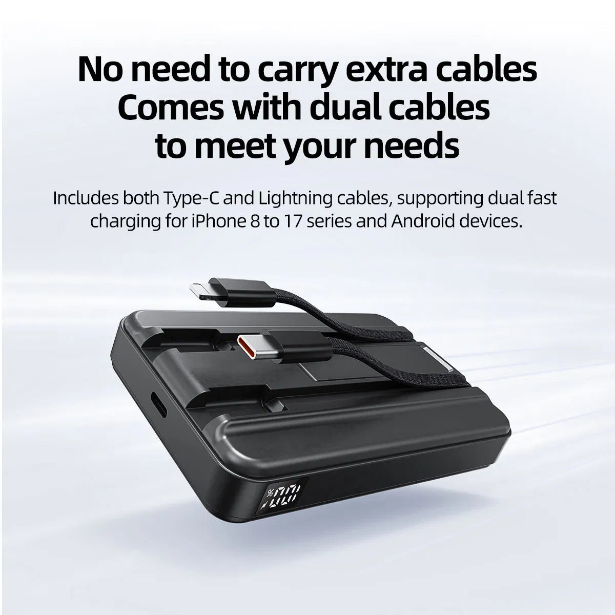 2025 New Design Magnetic Wireless Charging Power Bank 10000 mAh Portable Stand Support to Charge iWatch/ Airpods/ Iphoneno Reviews Yet