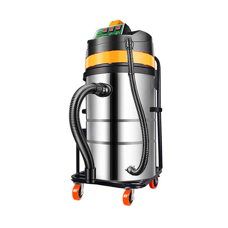 5000W Industrial Wet Dry Vacuum Cleaner with 100L Tank for Factory Cleaning