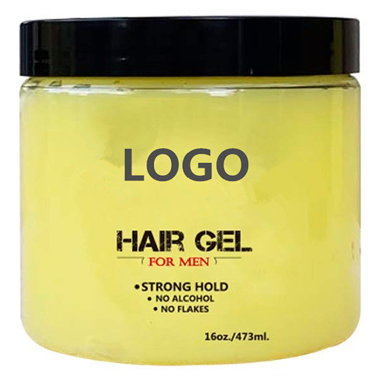 Private Custom High Quality Mens Strong Hold Hair Styling Gel