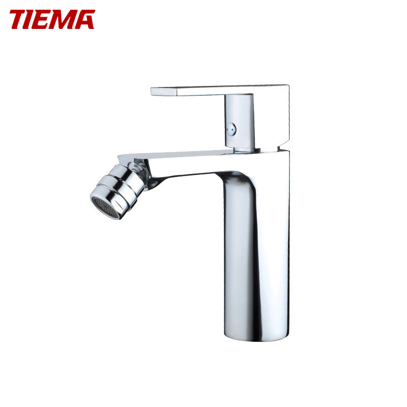 Смеситель для биде Tiema, латунь, однорычажный