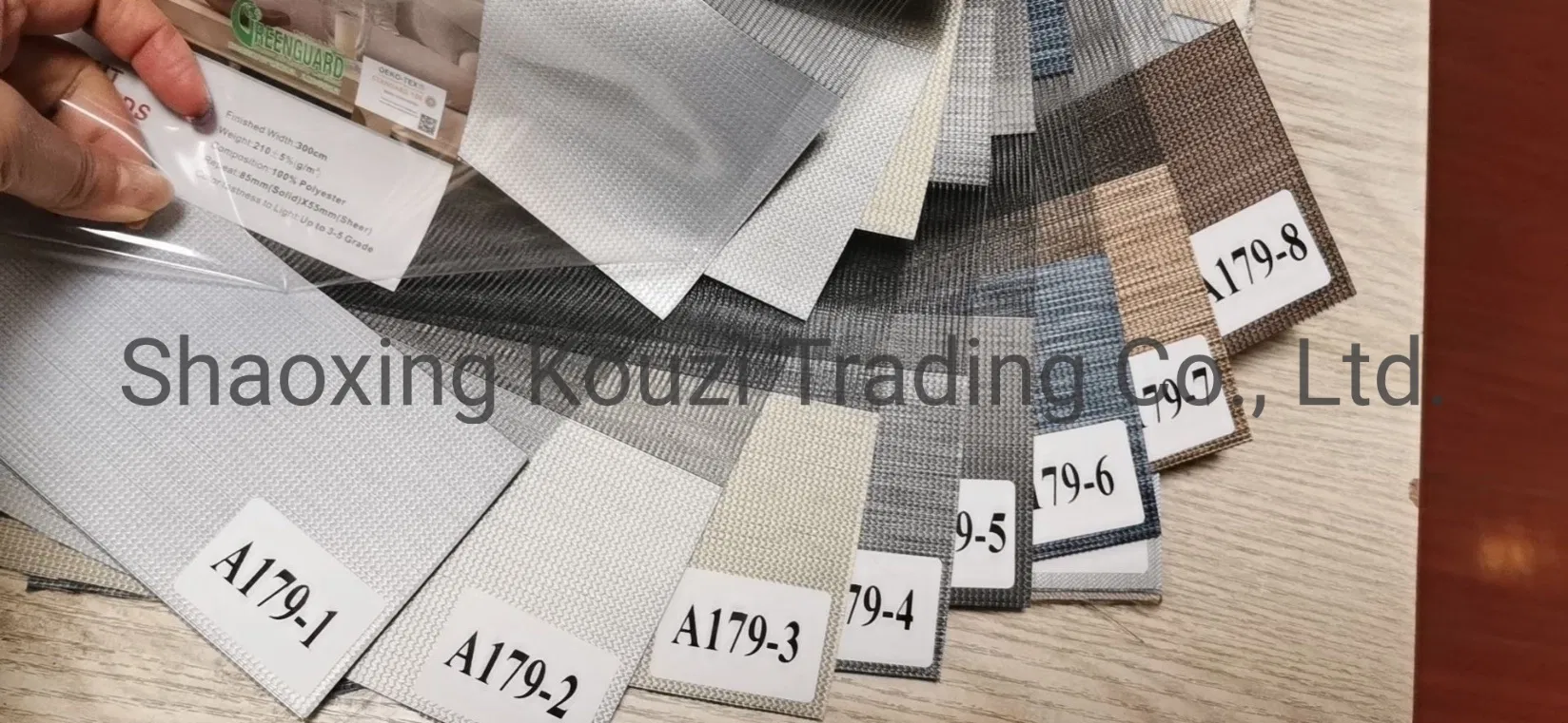 New Design 50-100%Blackout Sunblock Zebra Blinds Fabric