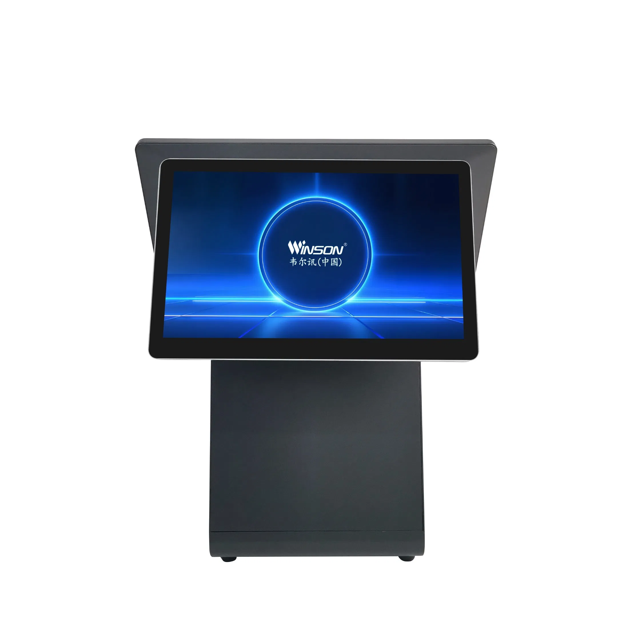 Capacitive Touch Dual Screen 15.6 Inch POS Terminal Android 13 8GB RAM 4-Core CPU 128GB Storage Fast Food POS