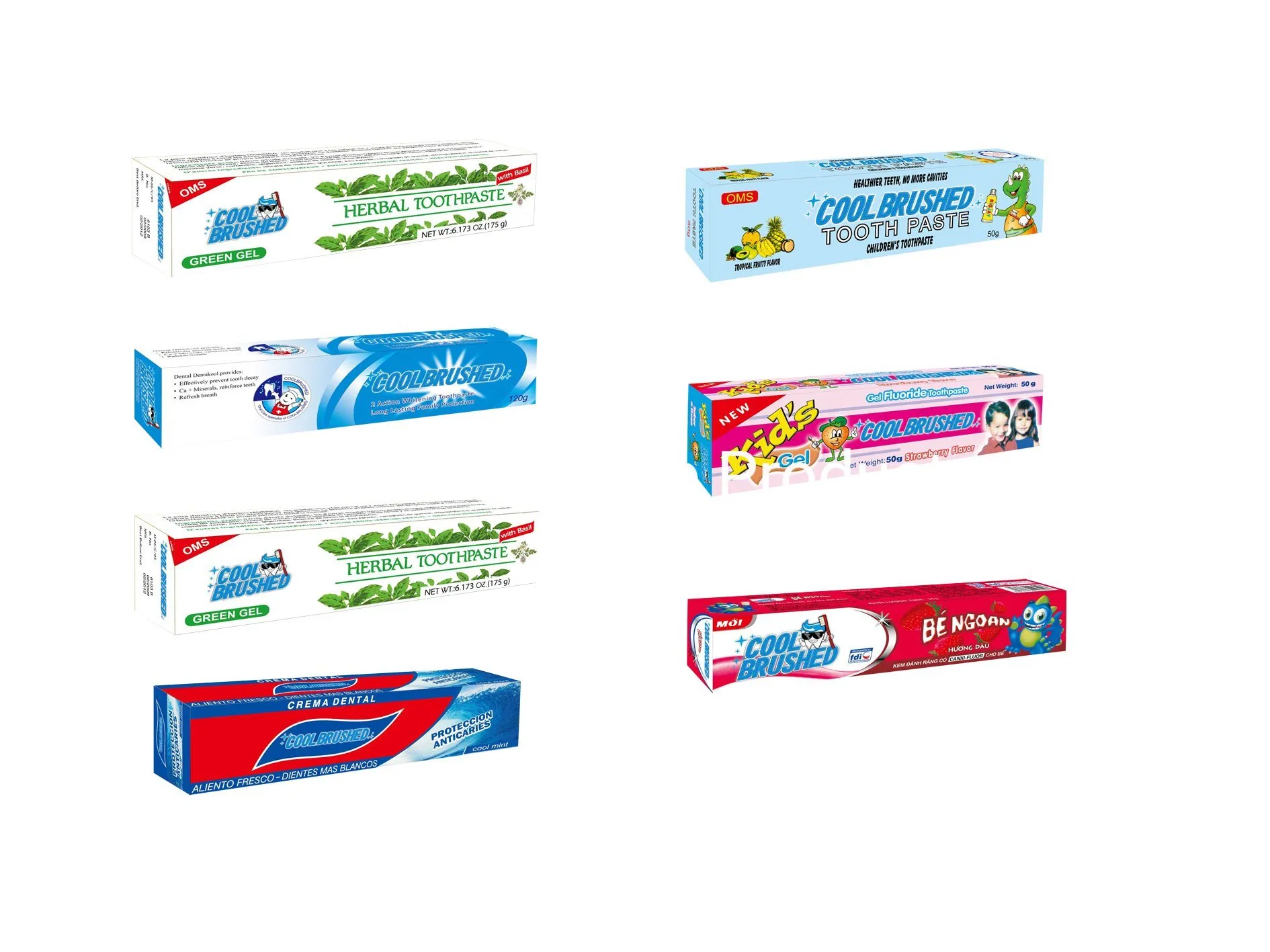 Wholesale Children Fruit Flavor Dentifrice Dental Supplies Toothpaste