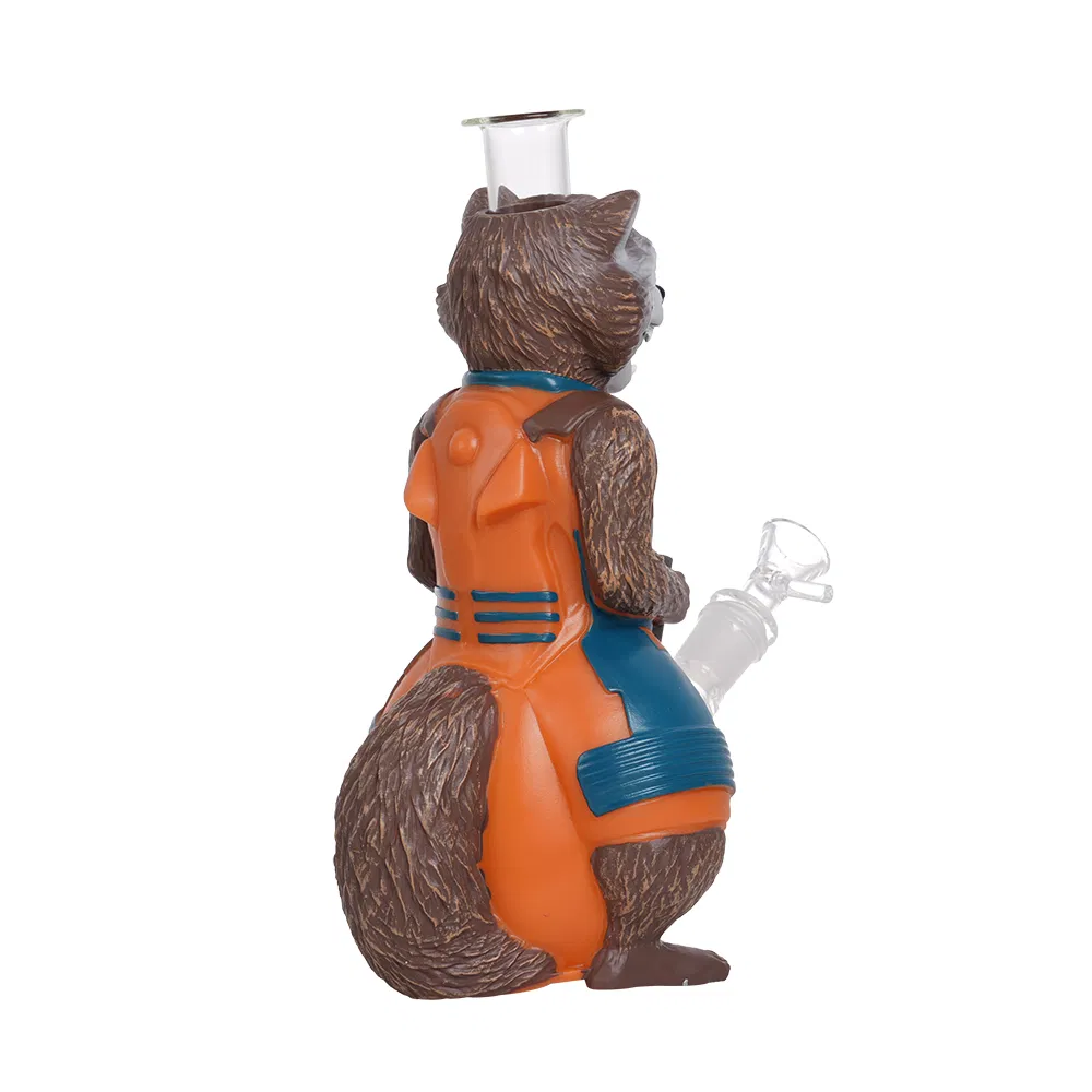 Silicon Pipe Wholesale Rocket Raccoon Waterpipe