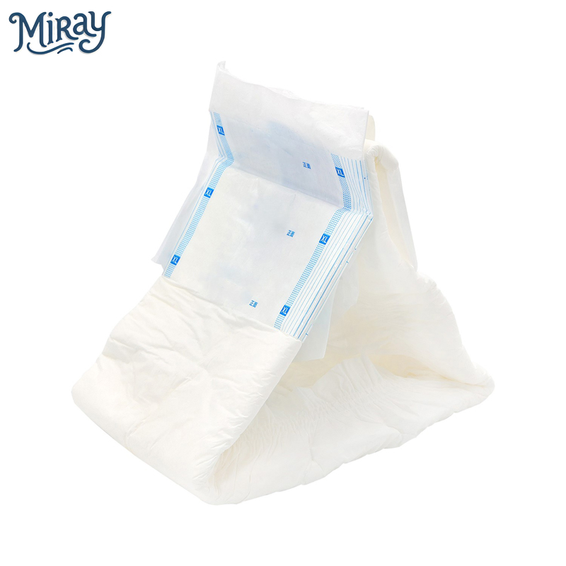 Disposable Elderly Soft Breathable High Absorption Adult Diaper Printed Tape Type
