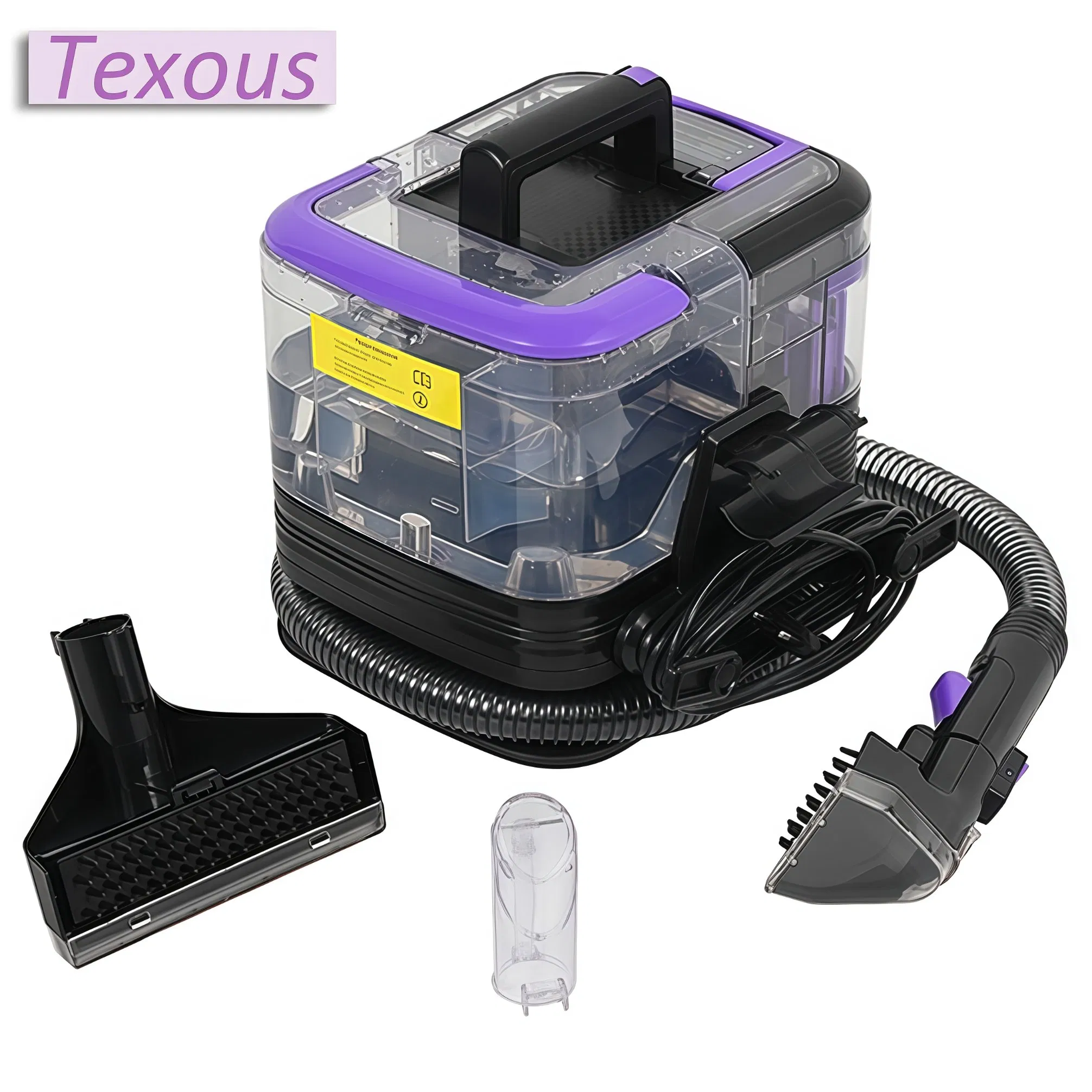 Dry & Wet 450W Vacuum Fabric Cleaner Machine -High Power Handheld for Sofa & Carpet Home Appliance