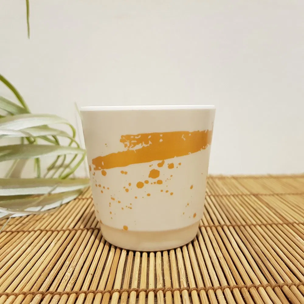 Чашка для чая Melamine Kinpaku White 230 мл