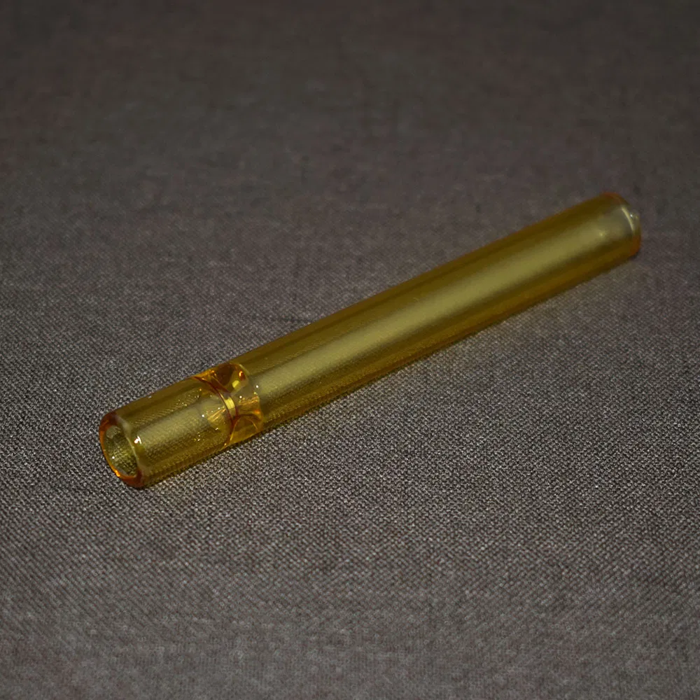 Wholesale Colorful 50 mm Cigarette Custom Logo Glass Tobacco Joint Tips