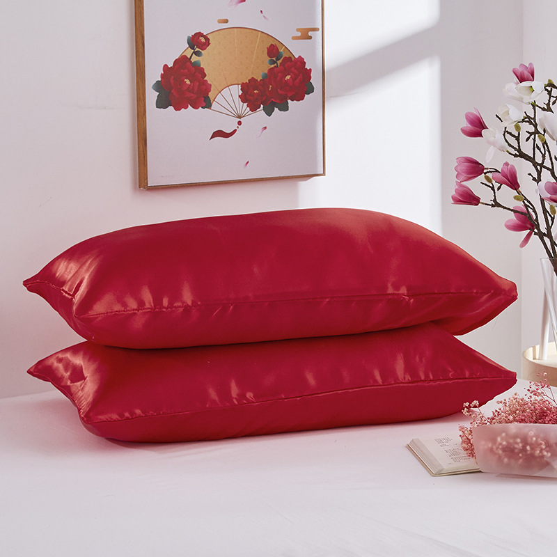 China Wholesale Custom Satin Pillowcase for Hair and Skin, Pillow Cases - Satin Pillow Cover