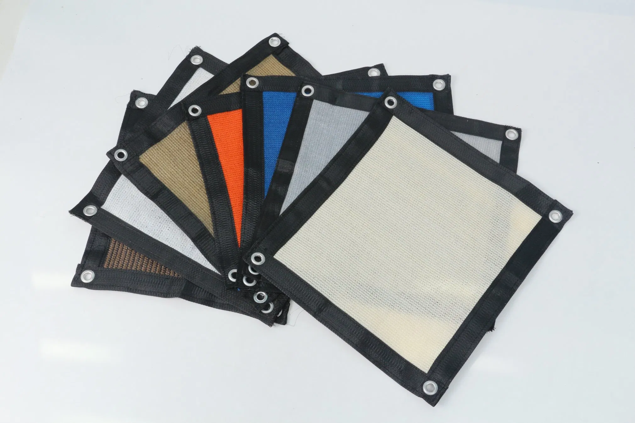 Затеняющая сетка HDPE 320GSM для строительства, парковки, бассейна