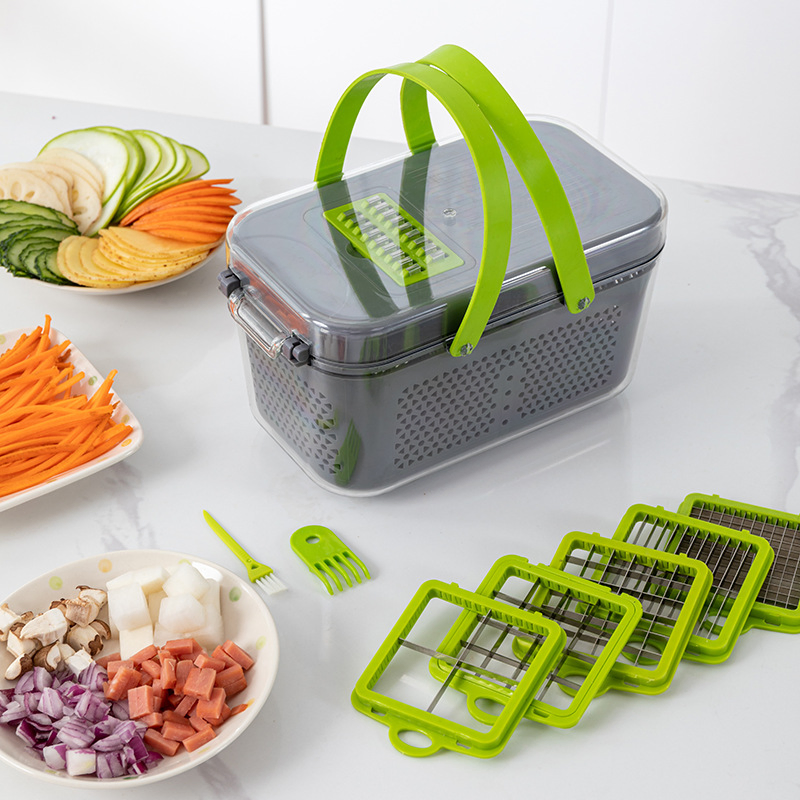 22 in 1 Manual Vegetable Chopper with Container