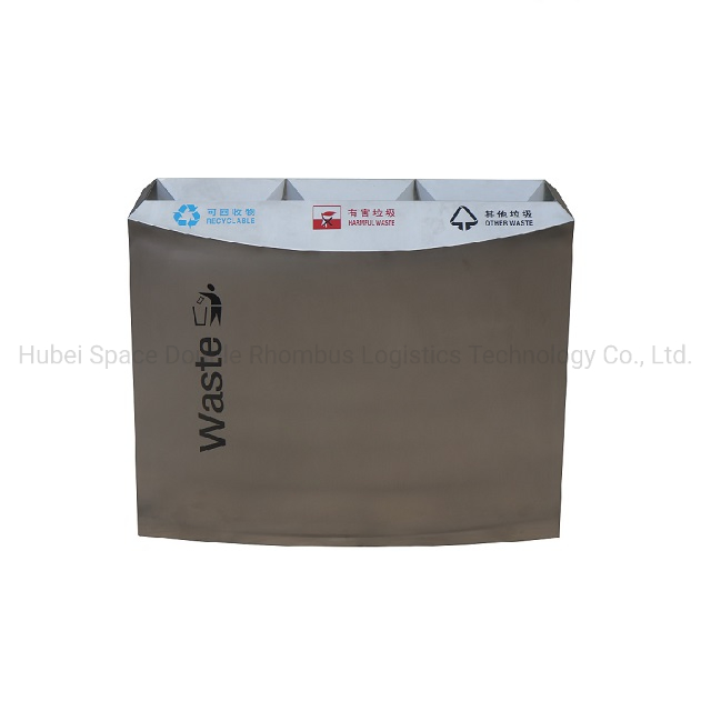 Сенсорная урна из нержавеющей стали для помещений