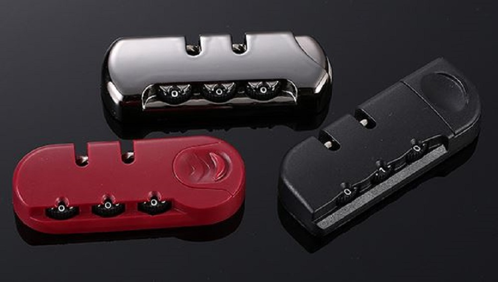 Yh9076 Smart Luggage Lock Disposable Plastic Suitcase Parts Combination Lock