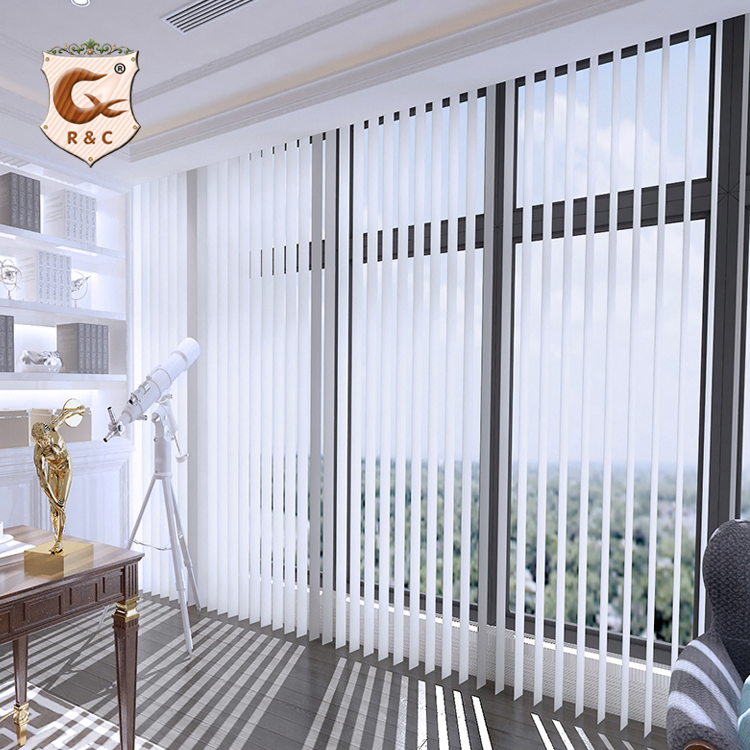 Manufacture Modern Home Smart Automatic PVC Vertical Blinds