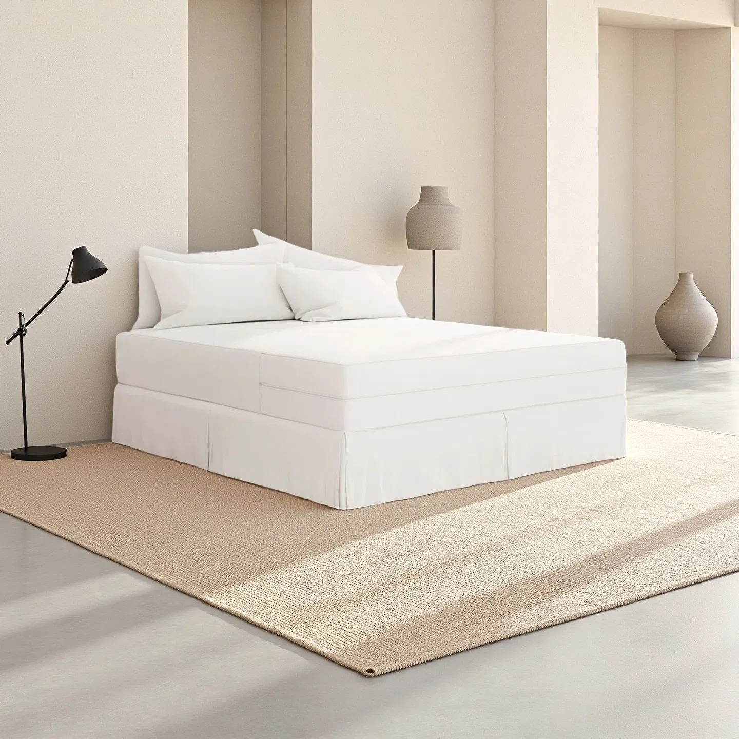 Hotel-Bedding Waterproof Mattress Protector Zippered Eco-Friendly Mattress Cover