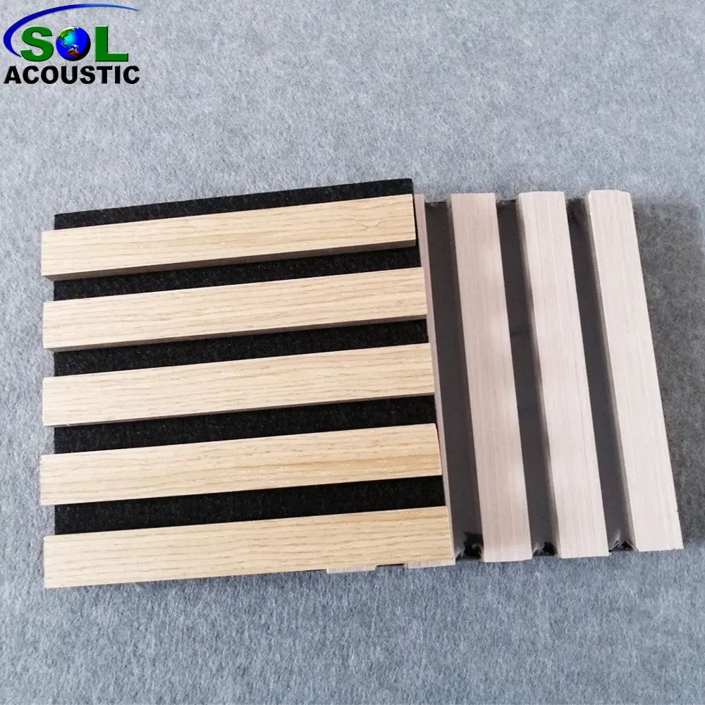 Sol Acoustic Perforated MDF Panel Movable Partition Wall Acoustic Board