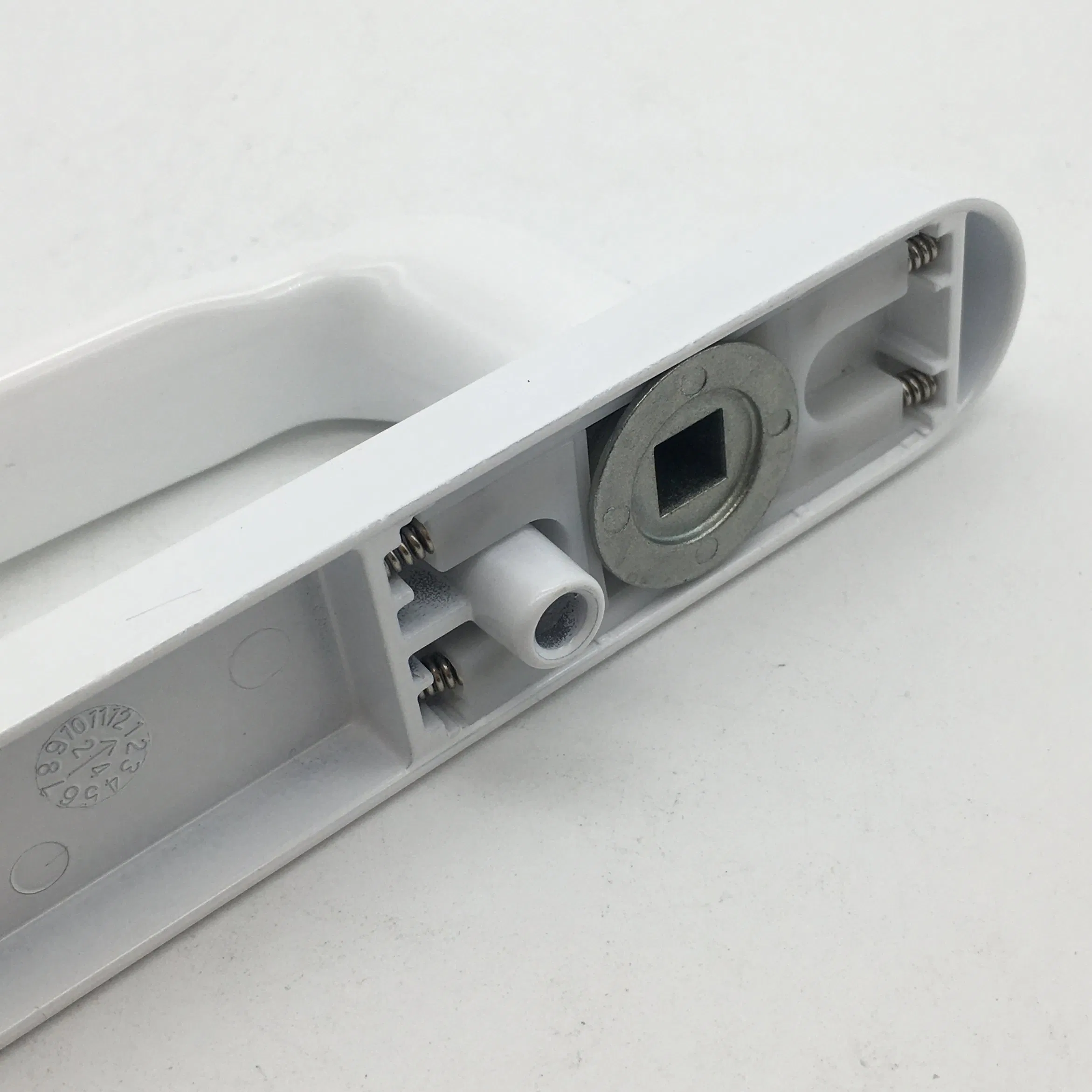 Plastic Steel Door Opening Transmission Handle Lockable Casement Door and Window Hardware Accessories European Style PVC Door Handle