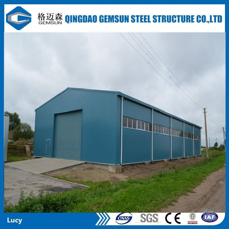 L Structure Light Steel Structure China GB Standard Hot DIP Galvanized Warehouse