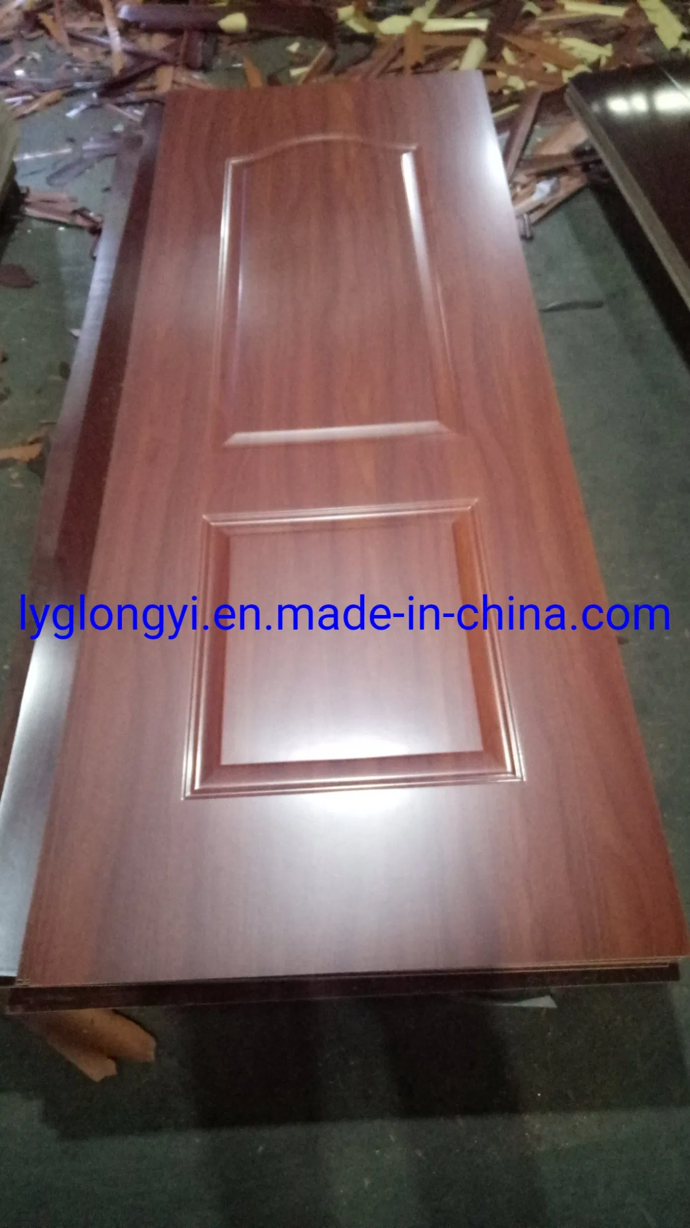 Melamine Door Skin White Oak Face 3.0X960X2150mm Door Panel Wooden Door