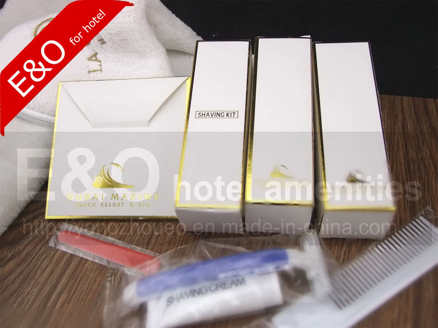 Personalized Disposable Hotel Amenities with More Alternative