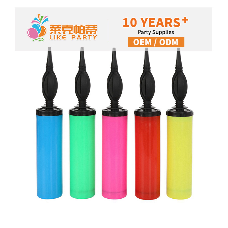 Inflation Tool Balloon Pump High Quality Plastic Balloon Hand Pump Wholesale