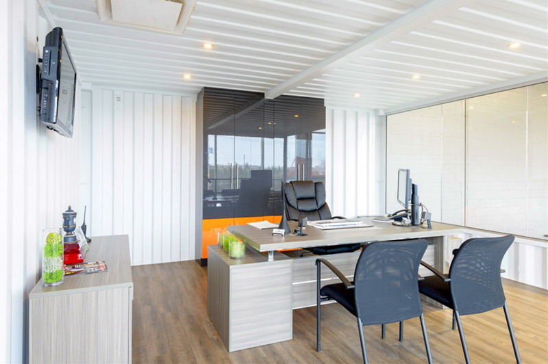 Low Cost Portable Movable Container House for Temporary Office Living Flat Pack