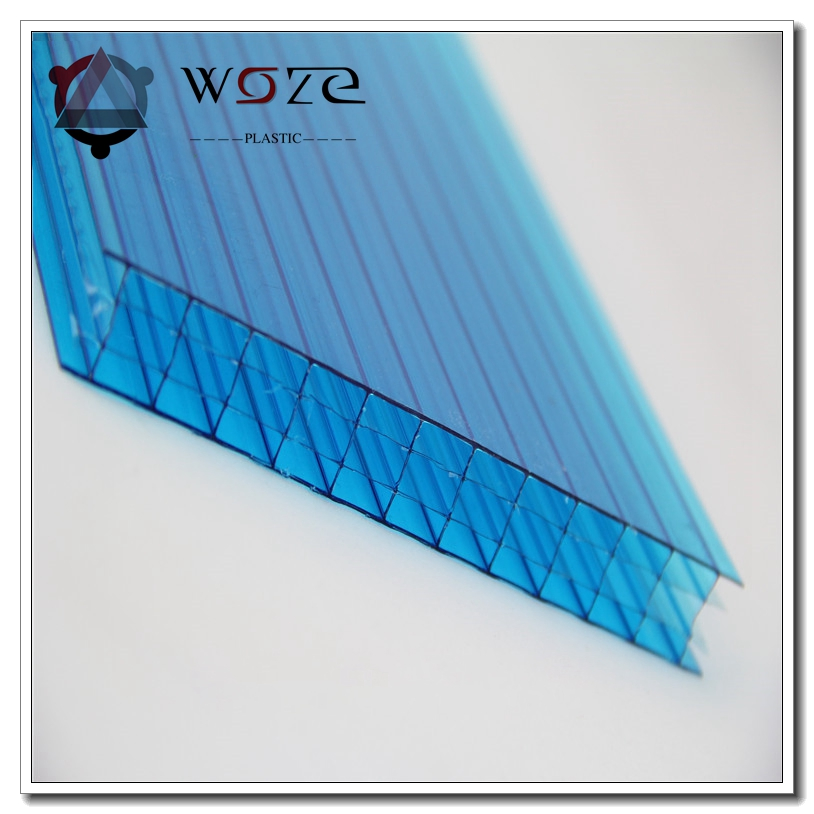 High Impact Four Walls Polycarbonate Hollow Sheet Roofing Sheet