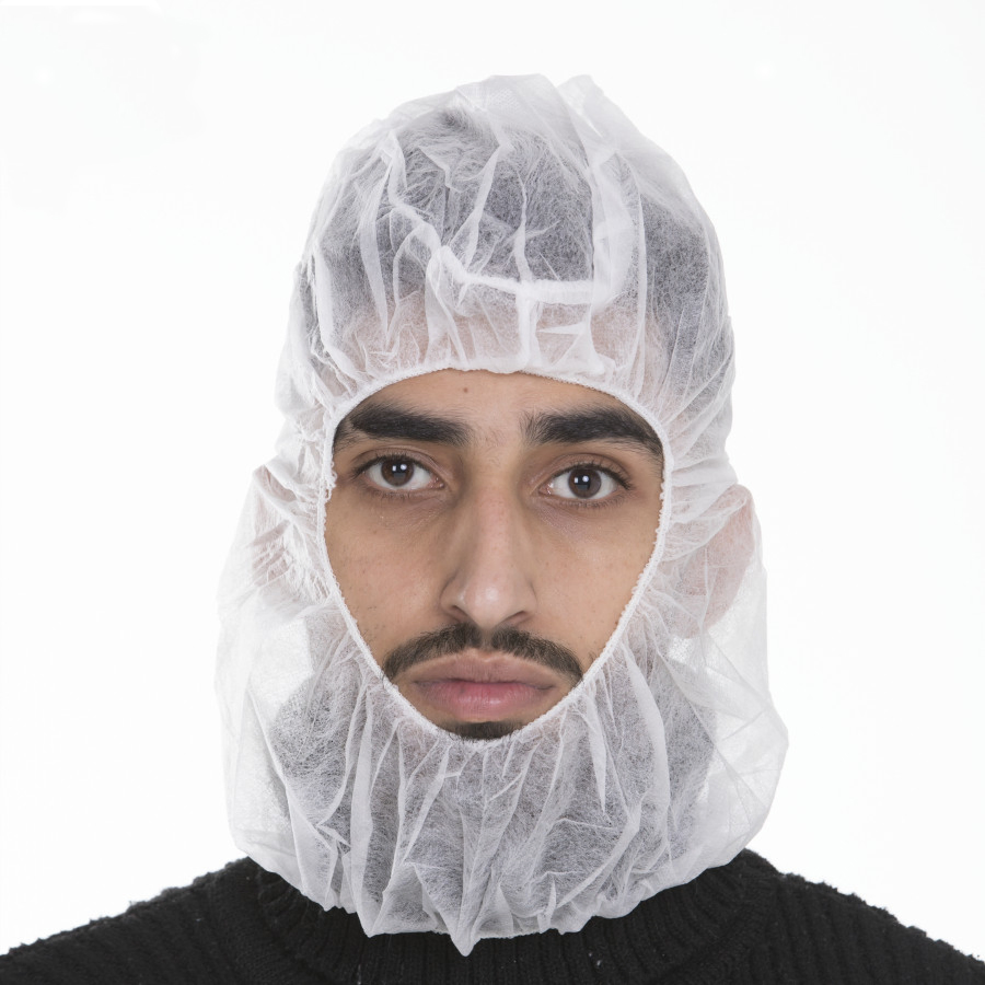 Factory Disposable Astronaut Cap Non-Woven Balaclava Hood for Medical Consumables Hat