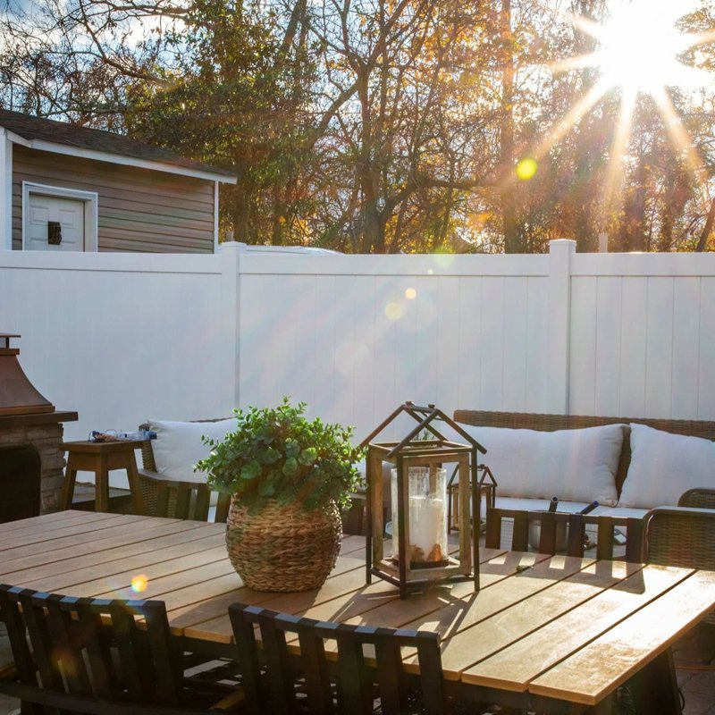 American Style 6X8FT Garden Privacy Fence for Garden House