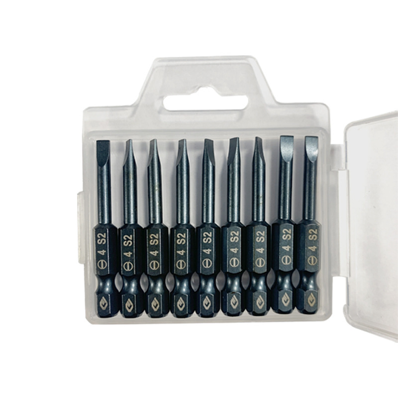 High Hardness Pneumatic + Electric One-Character Heads: Strong Magnetic Screwdriver Tool Collection