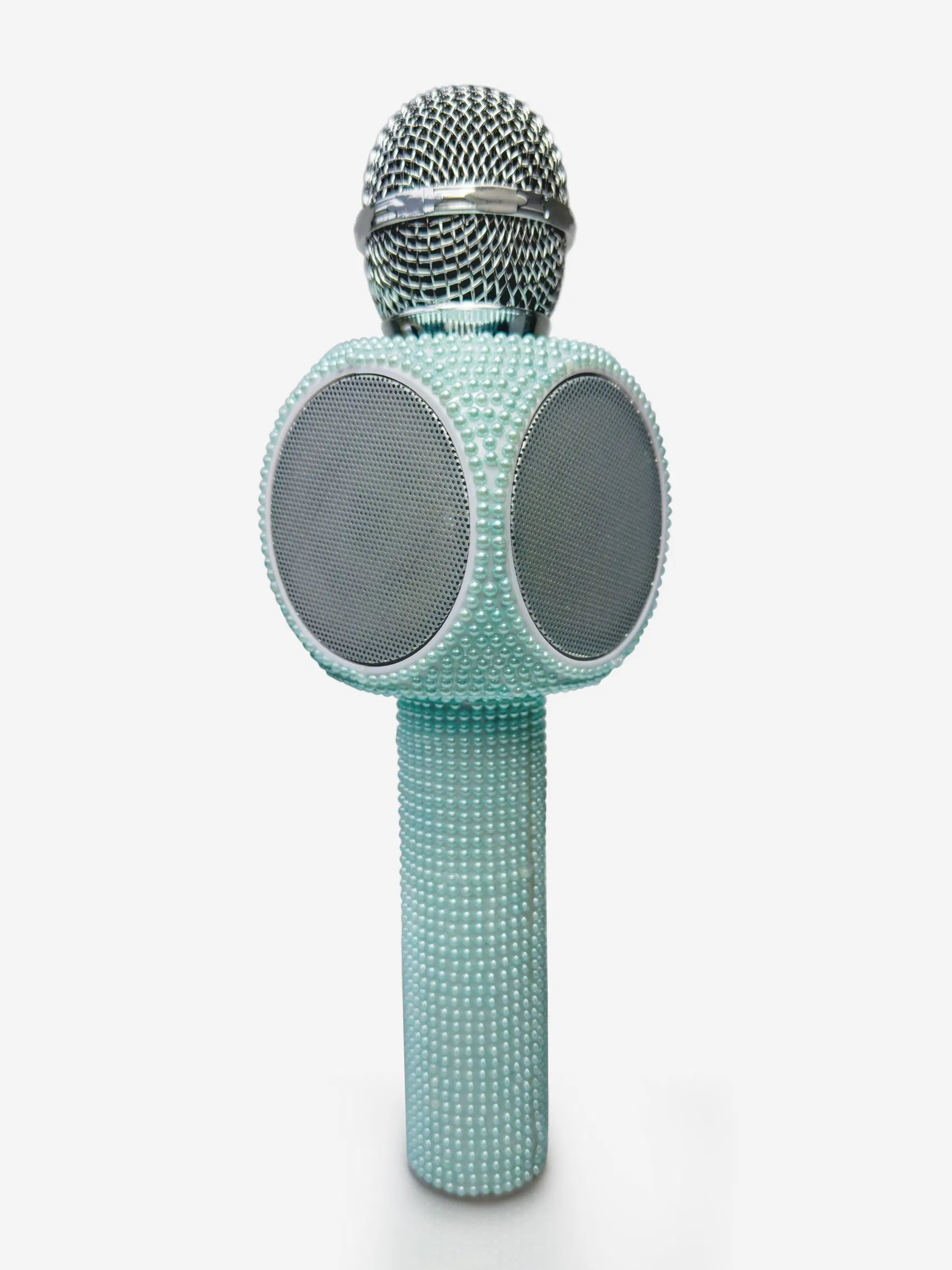 Advanced Bluetooth Connected Plastic Toy Wireless Microphone for KTV Singing