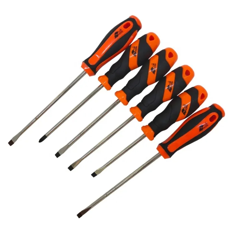 Horn Hot Sale Mini Screwdriver with Black Handle Multi Function Phillips Flat Screw Driver