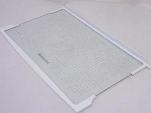 DOT Printed Tempered Refrigerator Shelf Glass