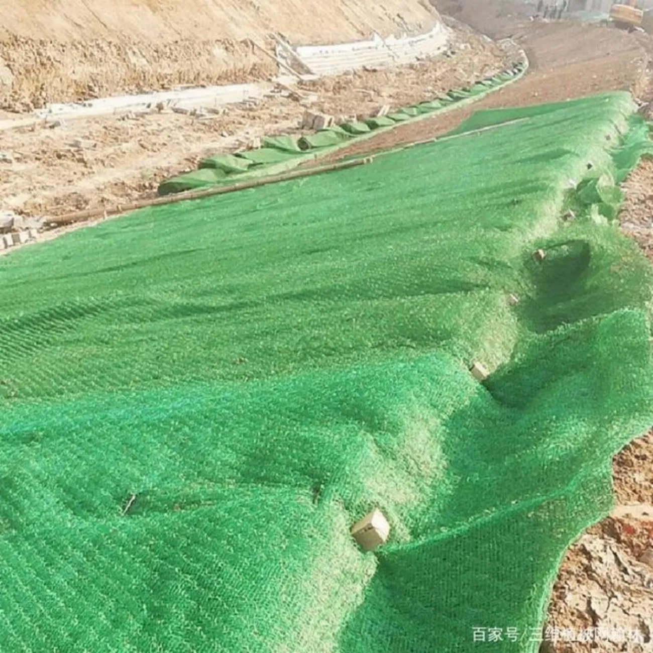 Tianen High-Quality 3D Geomat, Grass and Plastic Mats for Outdoor Landscaping, Earthwork, Slope Protection and Drainage