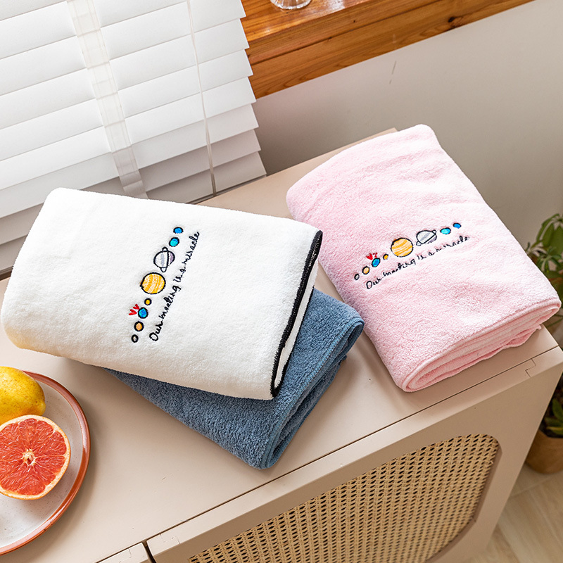 100% Cotton Polyester Wholesale OEM High Quality Microfiber Bathtowel Quick-Dry