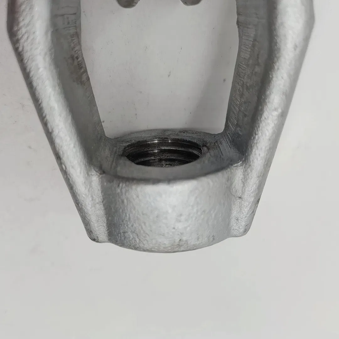 Hot Galvanized Professional Manufacture Triple Eye Anchor Nut Triple Thimble Eye Nuts