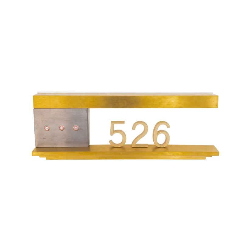 Tst Discreet Waterproof Factory Price Room Sign for Interior Identification