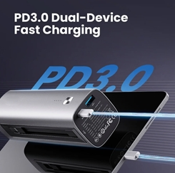 Портативный Power Bank 30W для путешествий
