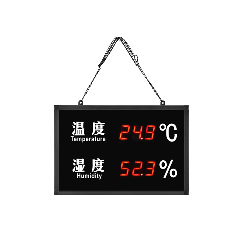 Temperature and Humidity Display Board with Alarm for Pharmacy Hospital