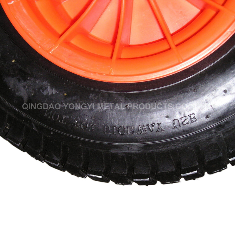 4.00-8 Pneumatic Wheelbarrow Tires Pneumatic Wheelbarrow Wheels