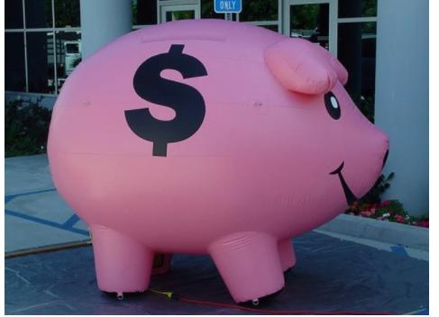 2023 New Custom Inflatable Piggy Bank